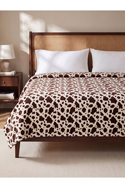 LC Waikiki Two Mt Shop Quality Lcw Home Mixed Pattern Double Blanket 200X220 cm