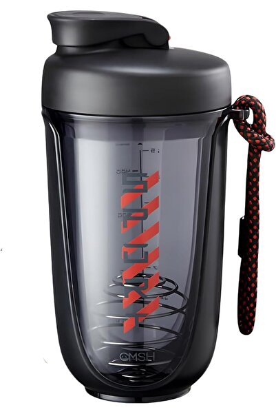X SPRING Protein Shaker Bottle, 590ml Portable Blender Bottle with Blender Ba...