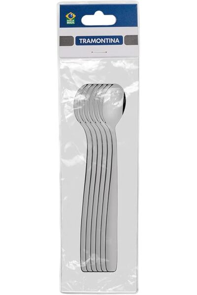 Generic Tramontina Amazonas Stainless Steel 6 Piece Strirrer Iced Drink Set