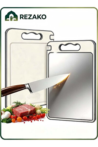 Generic 304 Stainless Steel Cutting Board, Steel cutter,Stainless Steel Doubl...