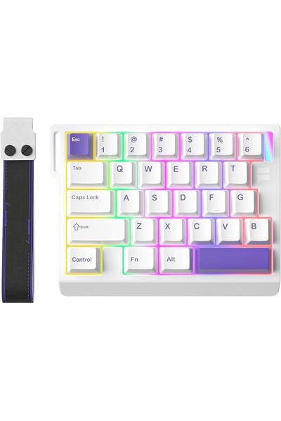 INFOSUN One-Handed Magnetic Gaming Keyboard,with Adjustable Actuation, 0.01 m...
