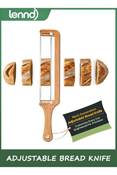 Generic Bread Pilot Adjustable Bread Knife – Upgraded Bread Slicer for Homema...