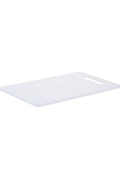 Generic Raj Compact White Medium Plastic Cutting Board, 37.5 cm, CNCB02 - Veg...