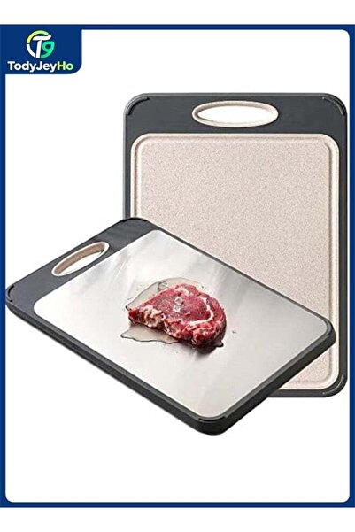 Generic Cutting Board,Large 16”×11” 304 Stainless Steel Cutting Board Kitchen...