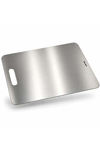 Generic Stainless Steel Cutting Board 35 x 27.5 cm, Large Metal Chopping Boar...