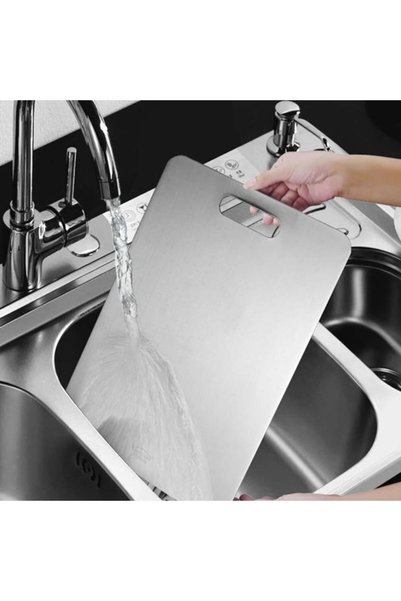 Generic Titanium Cutting Board – 100% Pure Titanium – Preserves Original Flav...
