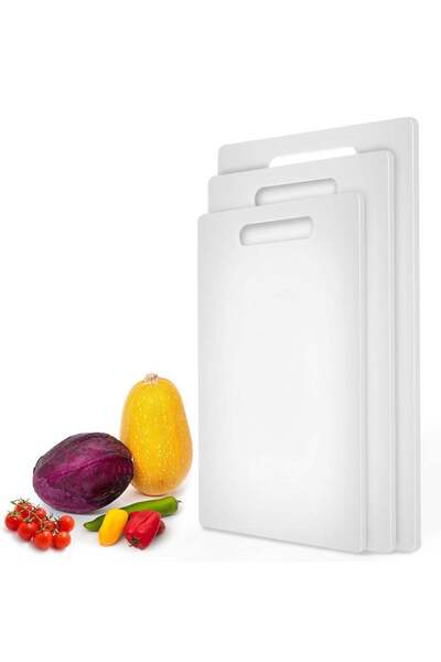 Generic 3-piece Cutting Board Slicer Series Odorless Polyethylene Non Toxic