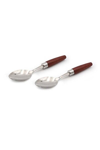 Generic BERAM Woodland Steel Tea Spoon, Stirring Spoon for Dessert, Coffee or...