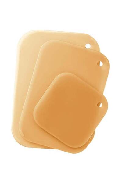 Generic Cutting Boards for Kitchen, Plastic Board Set of 3, Chopping Meat, Ve...