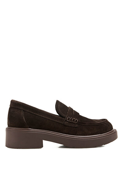 Fabrika Kahverengi Kadın Loafer D-DALY-MARIANO-SUET