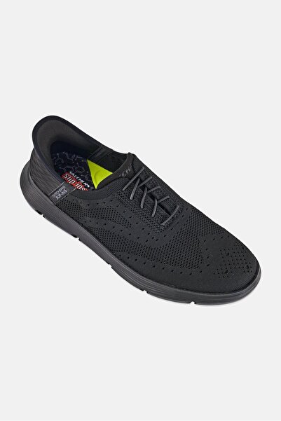SKECHERS حذاء جارزا بالما كومفورت للجري للرجال، أسود