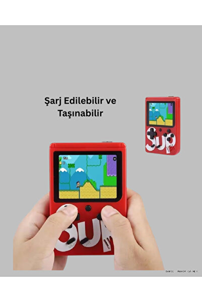 ZERO LAND NAZBLSMM 400 Oyunlu Taşınabilir Retro (51511) El Konsolu