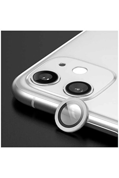 Zebana iPhone 11 Compatible Kl10 Camera Lens Protection Glass Natural Titanium