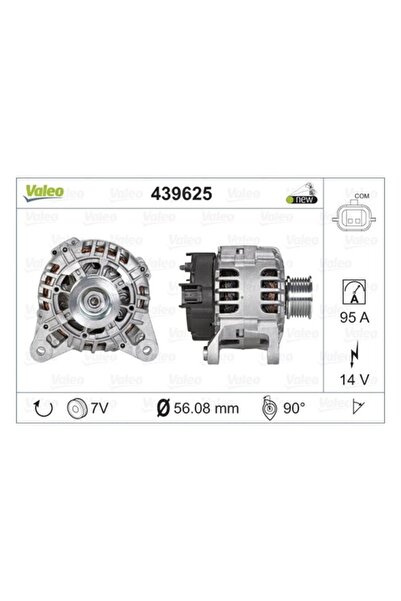 VALEO ALTERNATOR CLIO III 1,2 16V