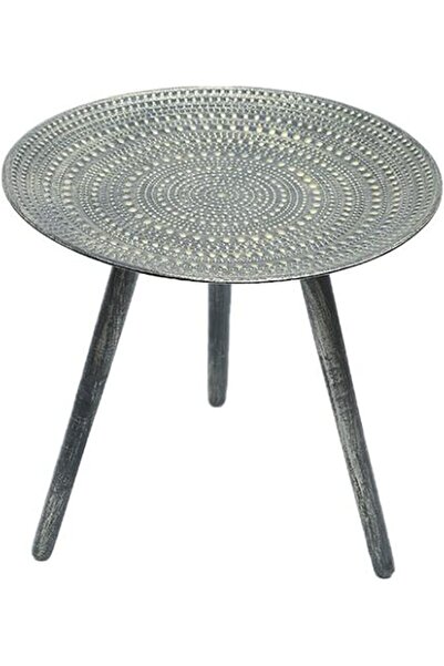 Arabest Round Tray Side Table,Modern End Table with Removable Legs for Living...