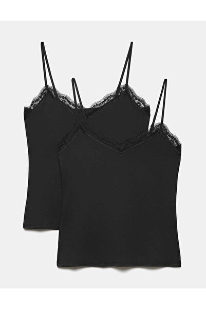 Marks & Spencer 2'li Modal Karışımlı Flexifit™ Dantel Detaylı Atlet