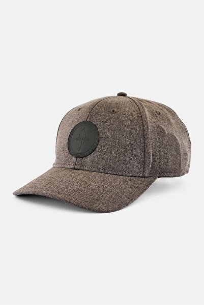 SKECHERS Men Brand Logo Adjustable Baseball Cap, Grey