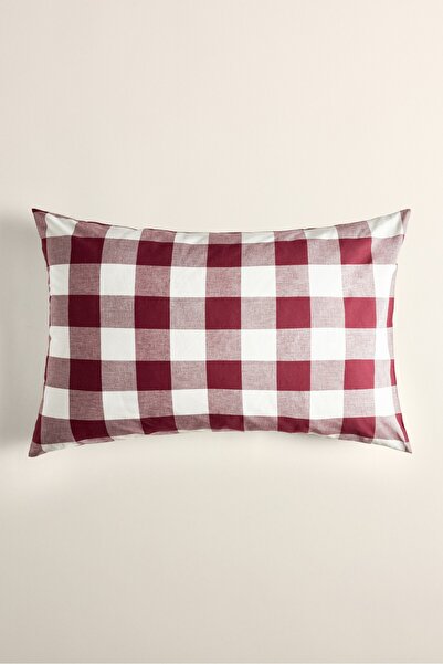 LEFTIES Kareli yastık kılıfları 50 x 75 cm (2'li Pack)