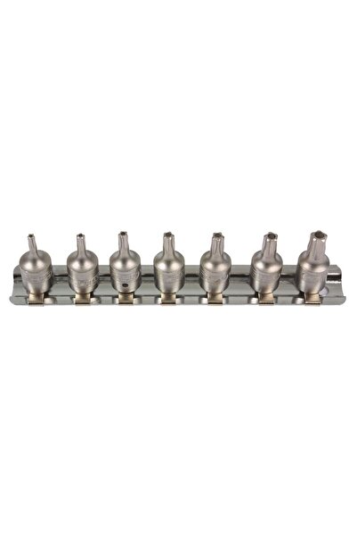 KS Tools Set de biți tubulari de 1/4 pentru șuruburi cu cap pentagonal și ori...