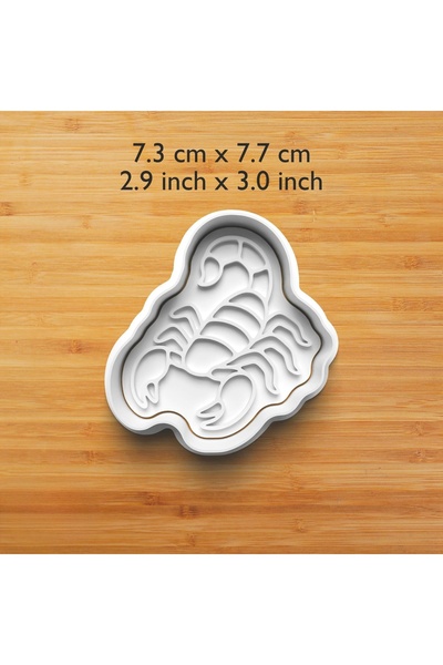 Hobist Insects Set of 4 Cookie and Sugar Dough Molds