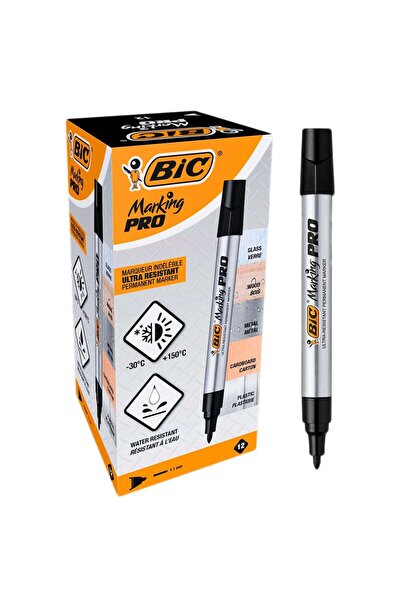 OEM Marker permanent, BIC Pro 964800, negru