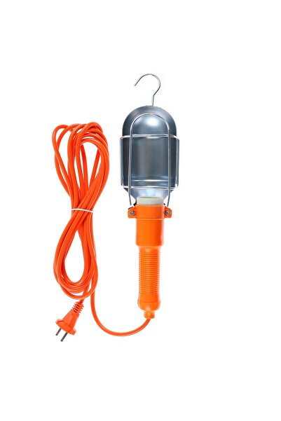 OEM Lampa de lucru Hoff, portabila, dulie E27, cu intrerupator, carlig de aga...