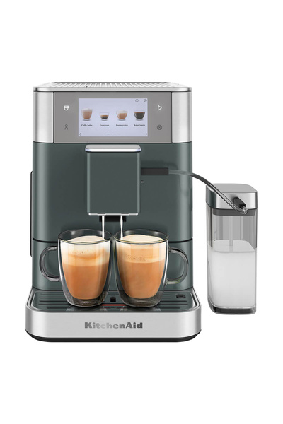 Kitchenaid Автоматична електрическа еспресо машина KF8, 1450 W, цвят "Джунипър"