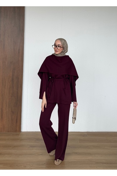 Ulugöl Tekstil Buttoned Collar Pocketed Suit