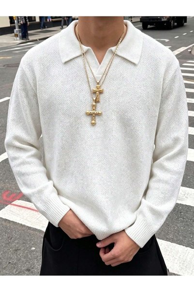 Sheya Sweater, white
