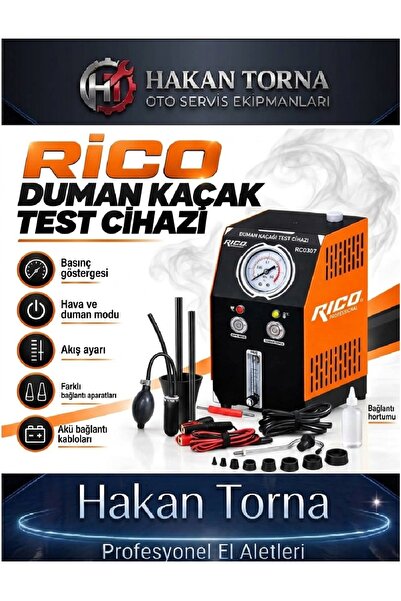 Rico Duman Kaçak Test Cihazı | Oto Servis Kaçak Tespit