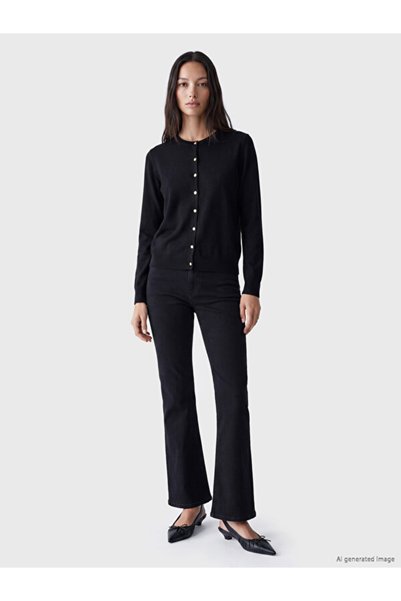 LC Waikiki Sparkling Choices from Shining Store Zero Roba Collar Women's Knit...