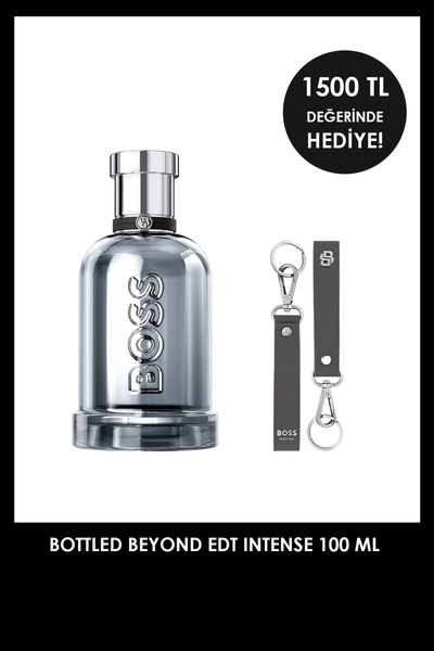 BOSS Bottled Beyond EDT Intense 100 ml + Anahtarlık Erkek Parfüm Set