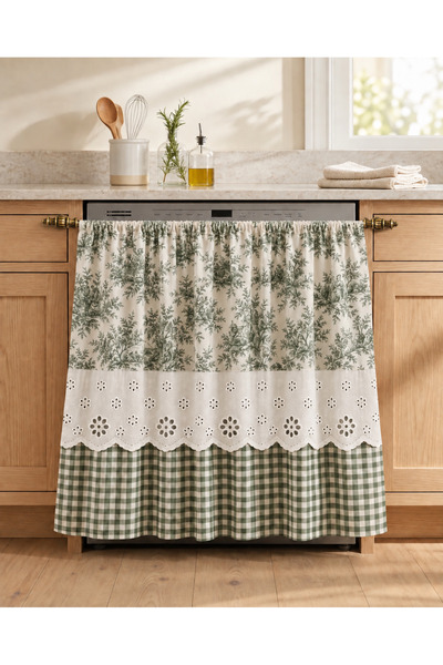 Linen & Brass Mıknatıslı Antik Başlıklı Bulaşık-Çamaşır-Kurutma Makinesi İçin...