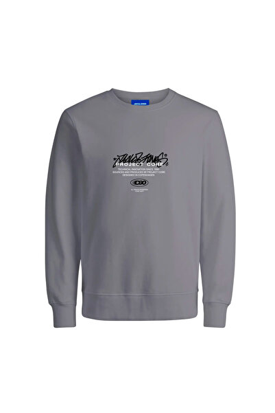 Jack & Jones JCOSCRIPTURE Φούτερ με στρογγυλή λαιμόκοψη FST 12284448-ΛΕΥΚΟ ΜΕ...