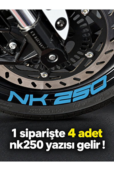 Banxtre Lettering Sticker for Nk250 Wheel Rim in Various Sizes for Cfmoto Nk2...