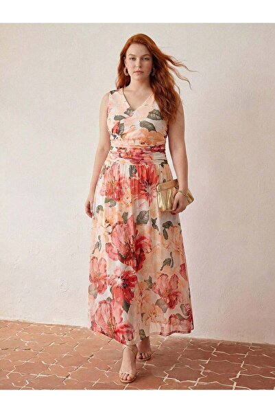 Sheya Rochie maxi , mix culori