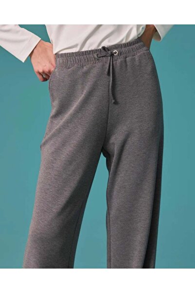 SEÇİL Women's 10002621010003 Sweatpants Gray