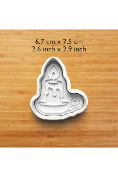 Hobist Halloween 2027 Set of 4 Cookie and Candy Dough Molds