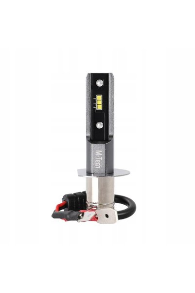 M-TECH Λάμπα Αυτοκινήτου H1 LED 6000K Λευκό 12V 3W 1 τεμάχιο LB501W-01B