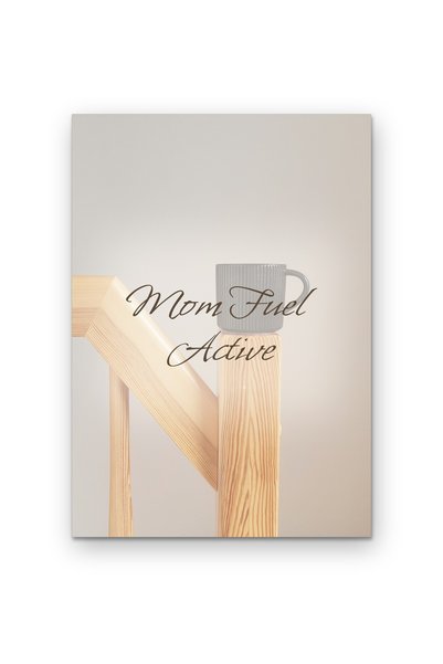 OEM Poster Carton 250g A4, Combustibil pentru Mame, Citat Motivational, Desig...
