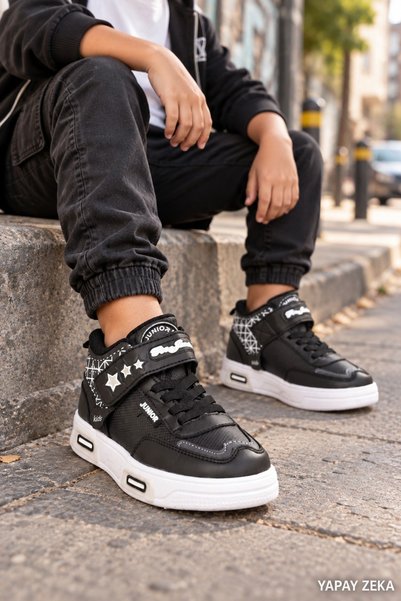 minibonito **Unisex Çocuk Sneaker – Işıklı Tabanlı Günlük Spor Ayakkabı (26-30 Numara Arası Işıklı)**