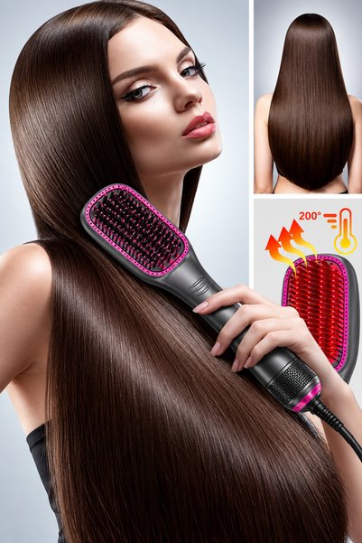 Joi Professional 2-in-1 Hot Air Hair Styler Brush & Dryer (1200W)