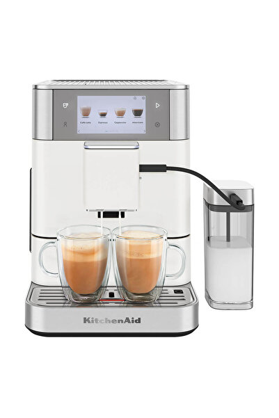 Kitchenaid Automatic electric espresso machine KF8, 1450 W, "Porcelain White"...