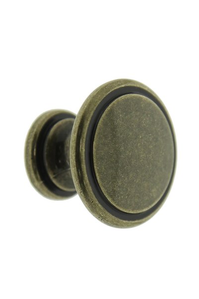 OEM Buton pentru mobila, metalic, grafiat, M 880.09, 30 x 23 mm