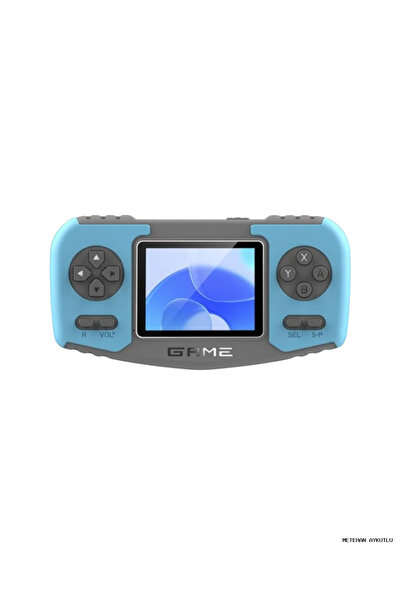 METEMIX Taşınabilir Klasik Oyun Konsolu TV Bağlantılı Dahili Oyunlu Şarjlı (120727) Game Console