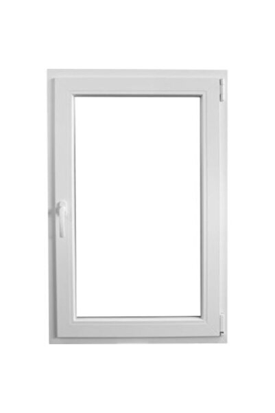 deceuninck Fereastră, PVC, 4 compartimente, 560x860 mm, albă, cu deschidere o...