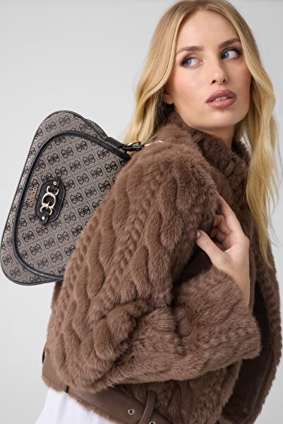Guess Samantha Logo Kadın Omuz Çantası HWJT2313190
