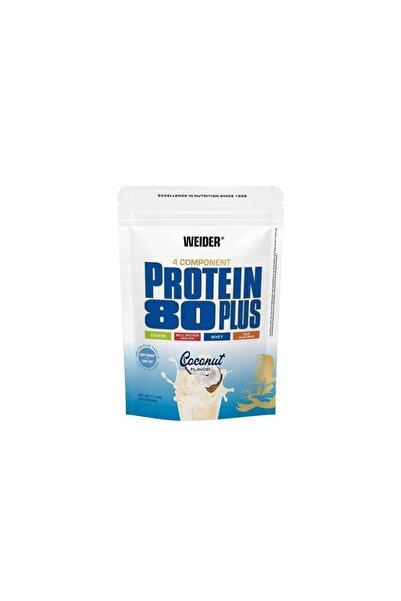Weider 80 Plus Casein & Isolate & Whey & Egg Protein Tozu 500 gram - Coconut