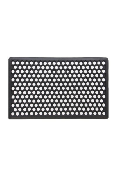 OEM Covor intrare exterior RT Honeycmb RT326, 40 x 70 cm, cauciuc, negru, dre...