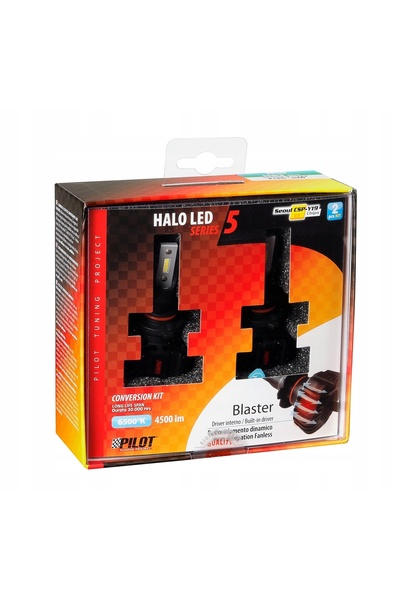 Lampa HALO LED H10 HB3 9005 9-32V 20W 4500lm